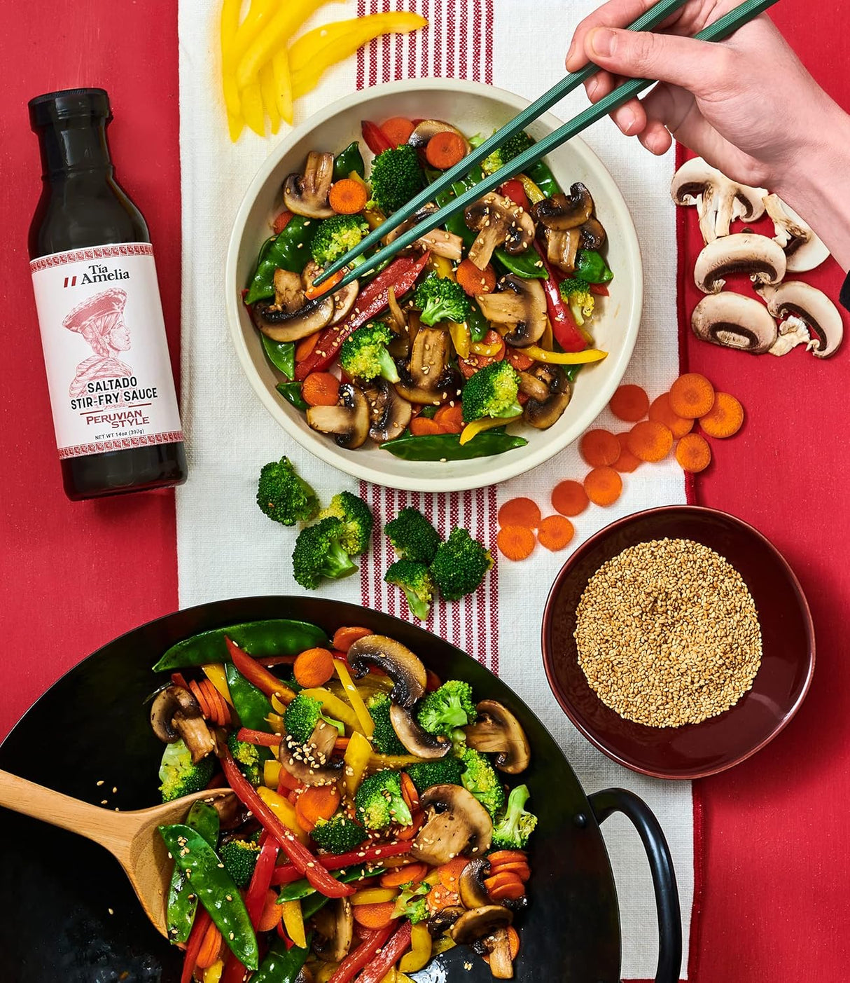 Salsa Lomo Saltado Tia Amelia - Gluten-Free 14 oz