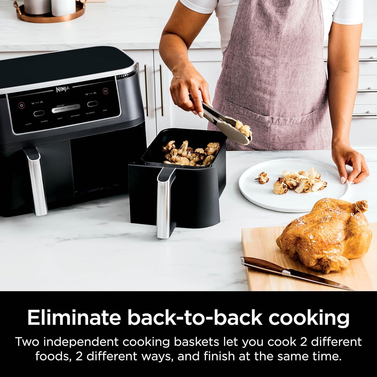 Freidora de Aire 10 en 1, Asar, Hornear, Cocinar, DZ302