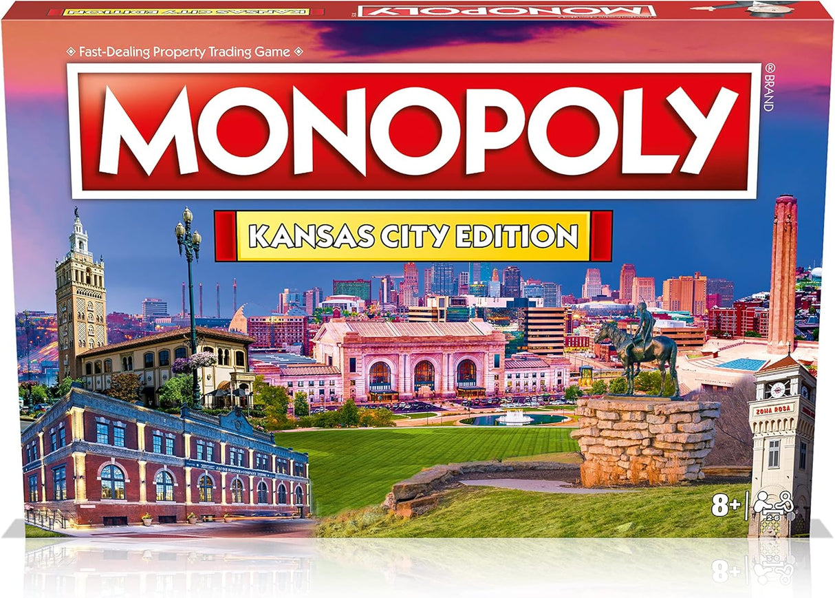 Juego de Mesa MONOPOLY Kansas City - 2-6 Jugadores Familiar