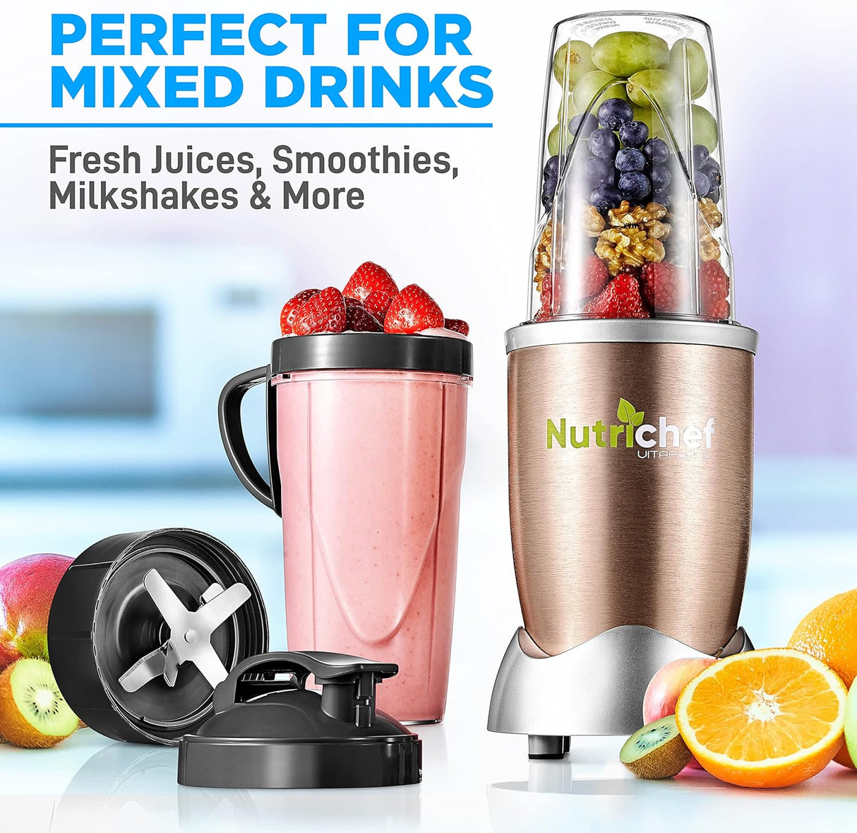 Licuadoras eléctrica de 900 NutriChef NCBL90