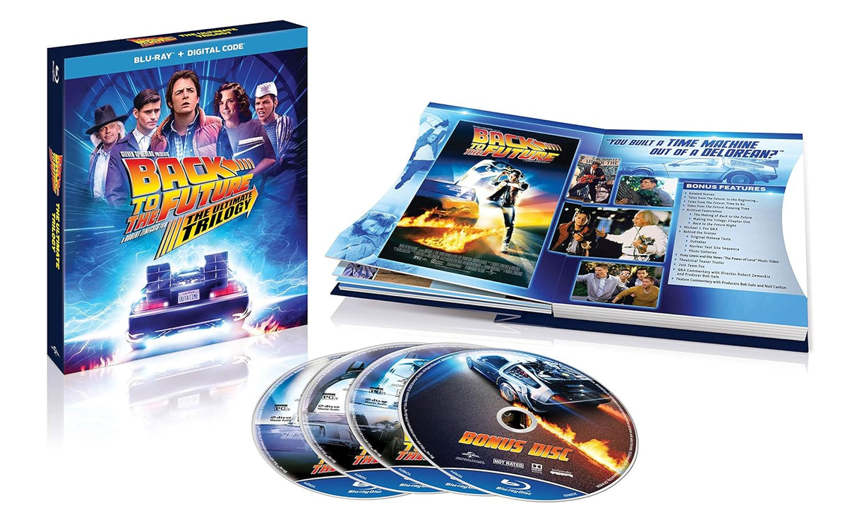 Trilogía Definitiva Volver al Futuro - Blu-ray + Digital