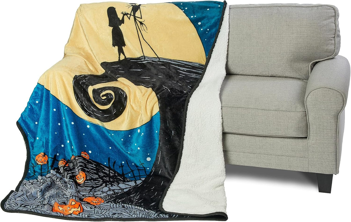 Manta de Sherpa Northwest Nightmare Before Christmas 60x80
