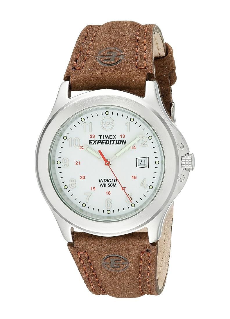 Reloj casual Timex para hombre color marrón