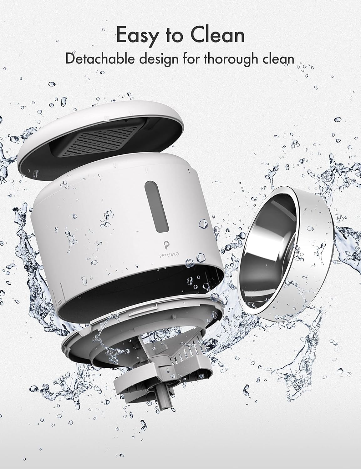 Comedero automático para gatos y dispensador de alimentos