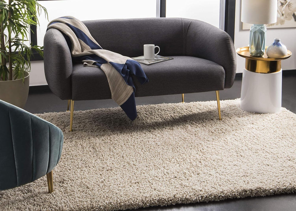 Alfombra cuadrada shag de 5'3 2 pulgadas modelo SG151