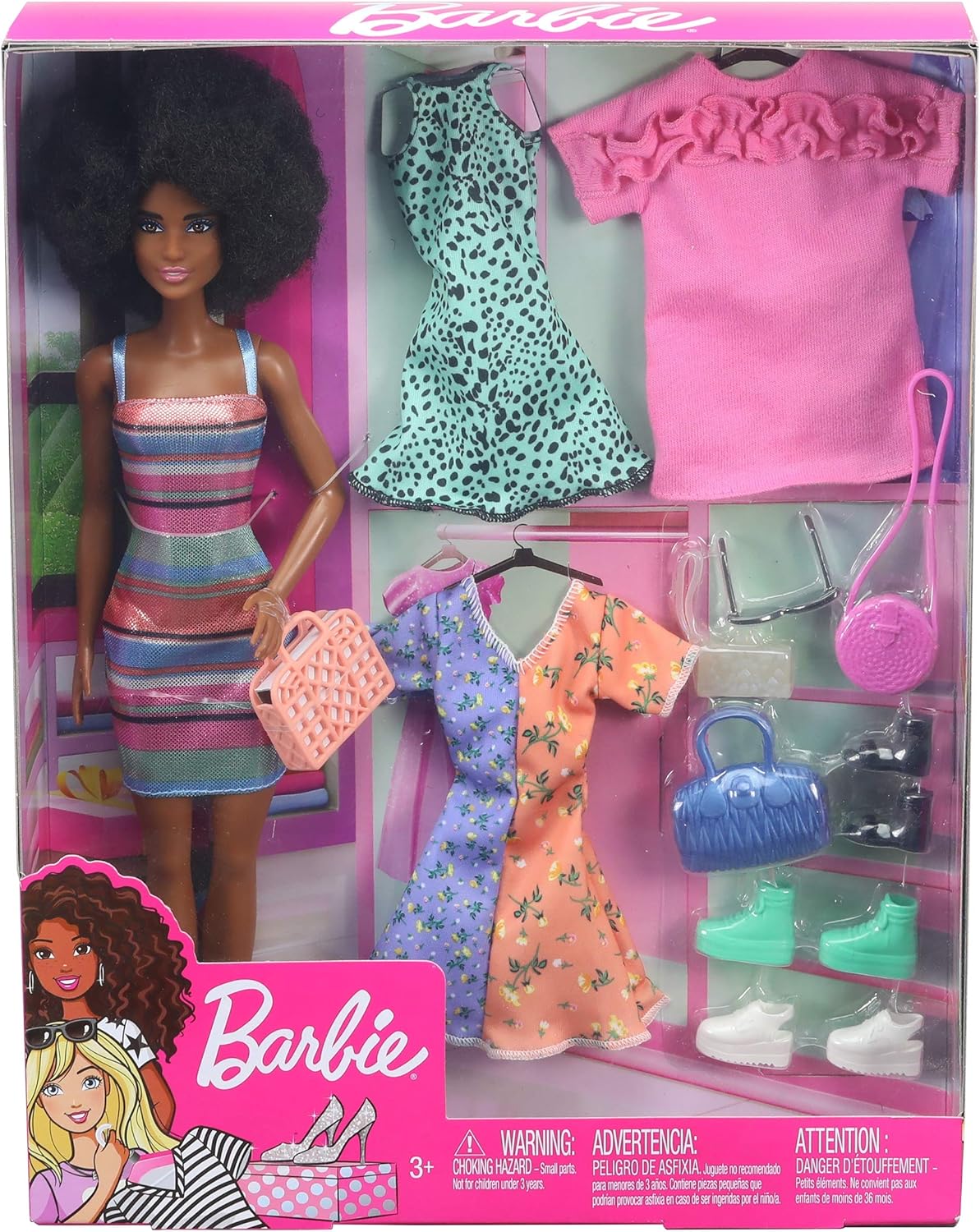Barbie Fashion Party Muñeca y Accesorios Modelo 12345