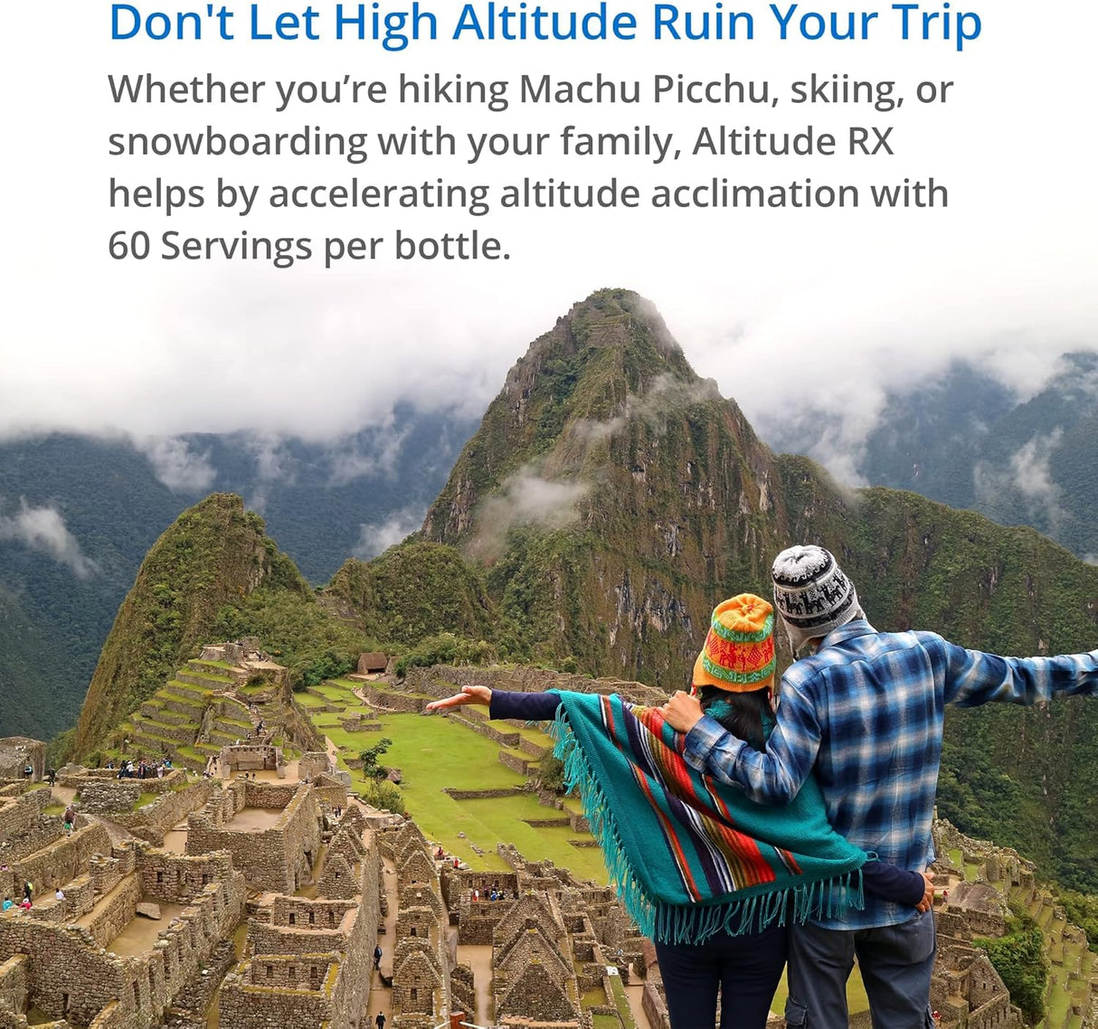 Compuesto Altitude Rx para elevar el oxígeno 120 cápsulas