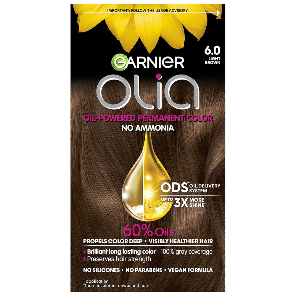marrón claro, 1 unidad Garnier Olia Tinte permanente