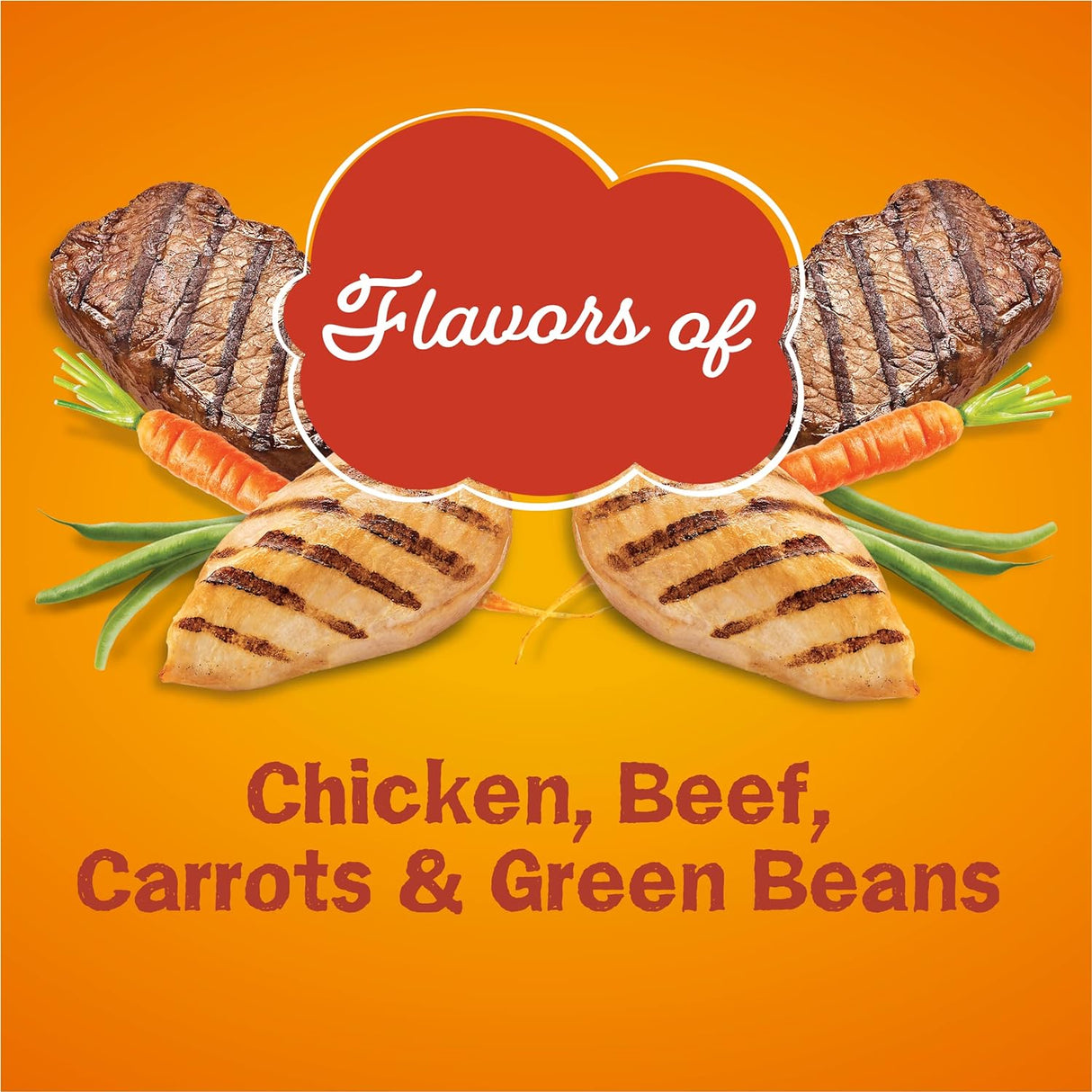 Alimento seca para gatos tierna y crujiente 4 bolsas