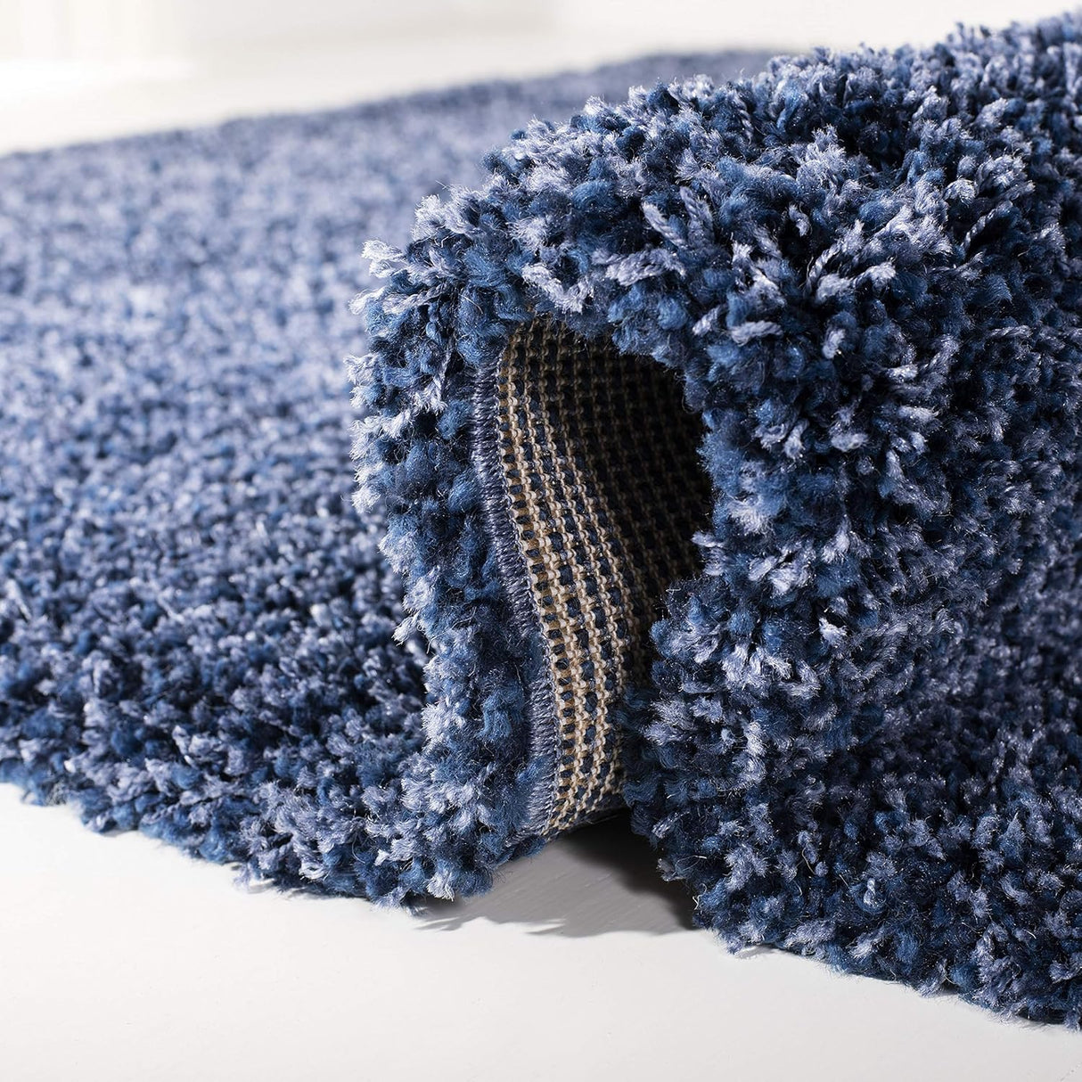 Alfombra Runner Shag 2'3 x 17, Antideslizante y Fácil Cuidado