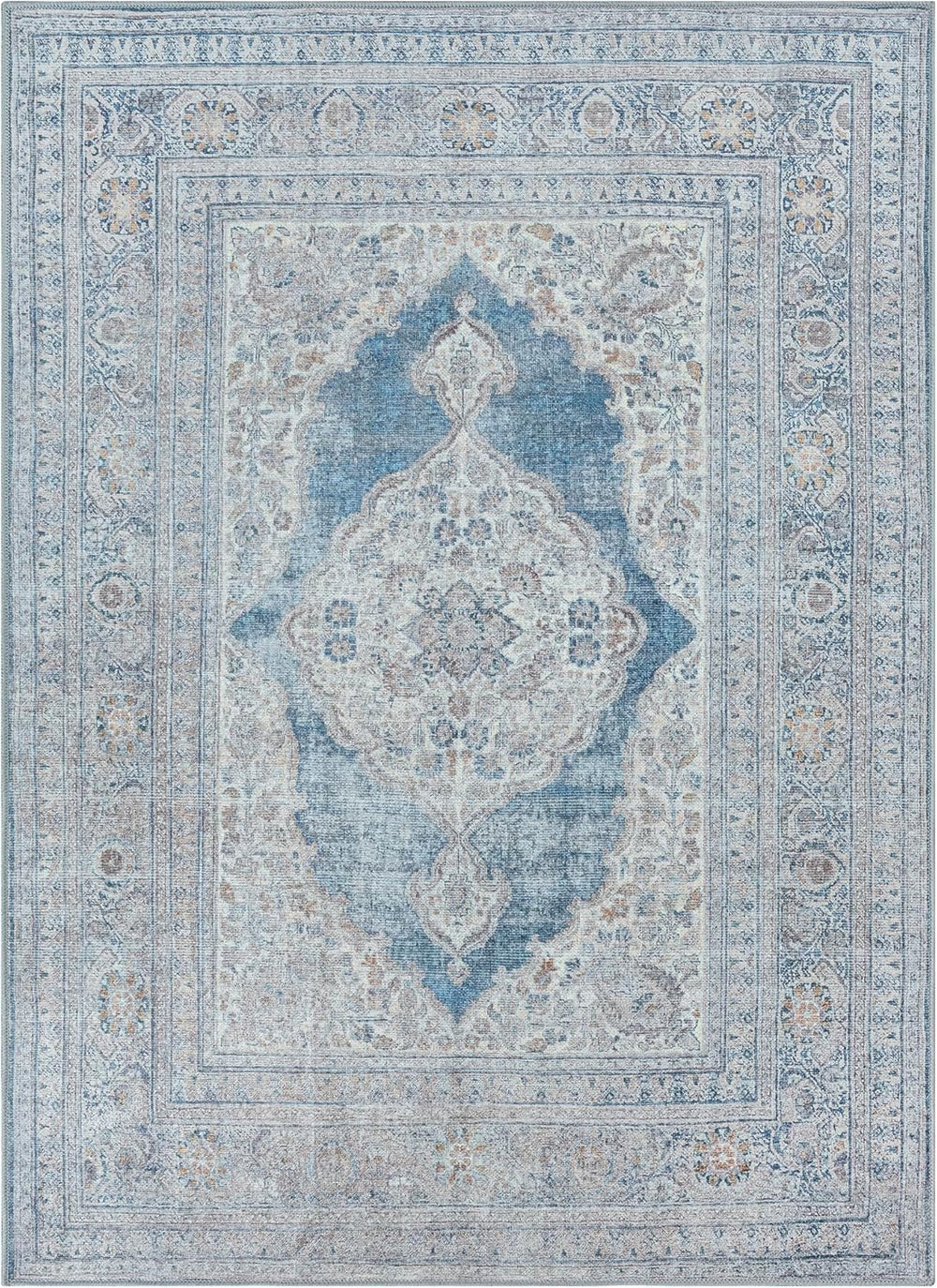 Alfombra Lavable 6x6 Adiva Antideslizante para Hogar