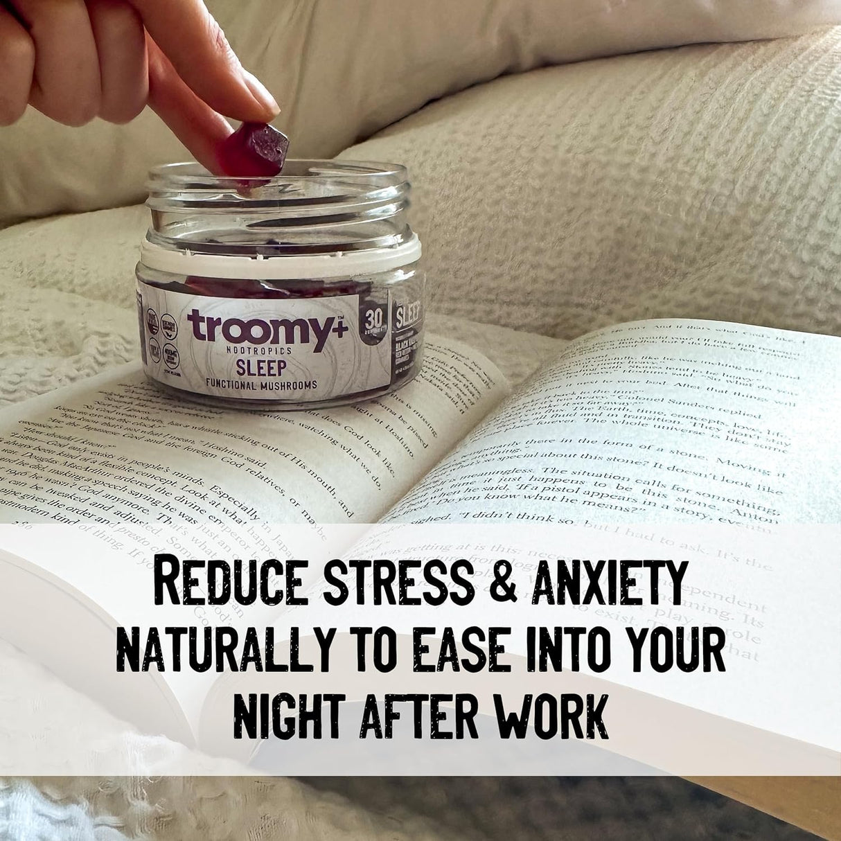 Tspacious Sleep Reishi - Gomitas de sueño reparador