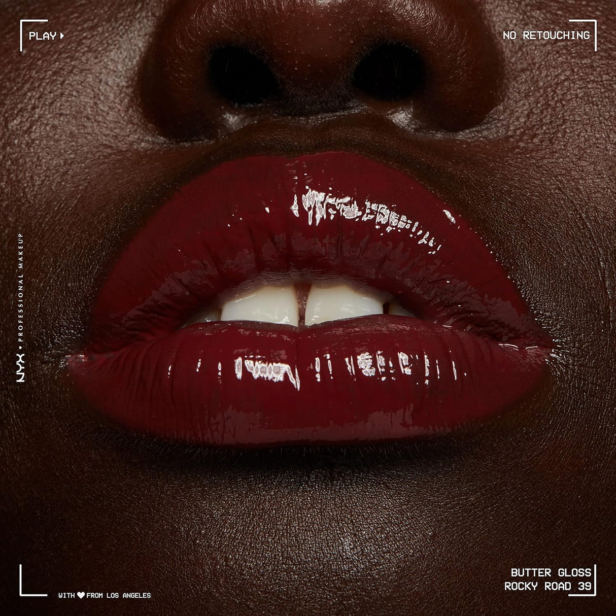 Brillo labial maquillaje NYX maquillaje gloss Rocky road