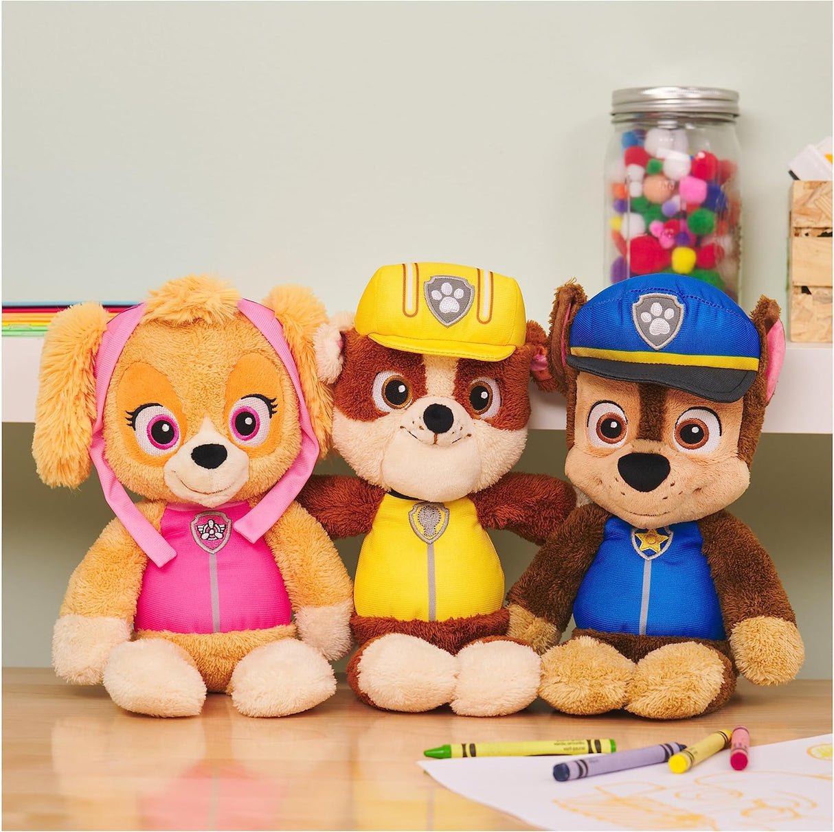 GUND Paw Patrol Chase Peluche, 33 cm, Juguete para Niños