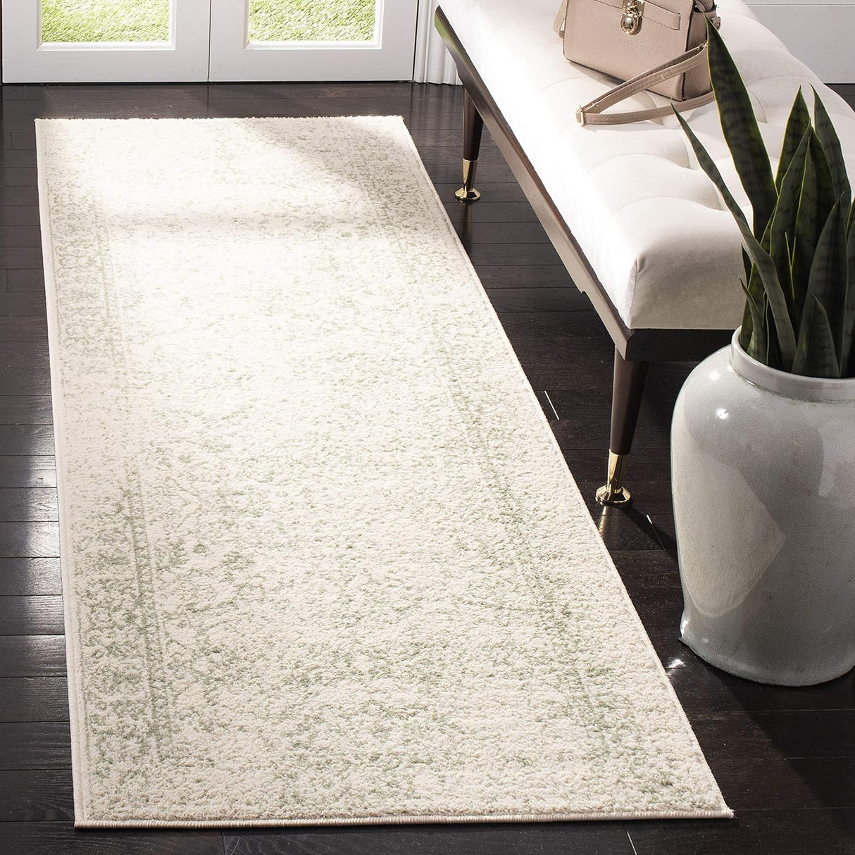Alfombra Runner Colección Adirondack - Diseño Oriental Distressed