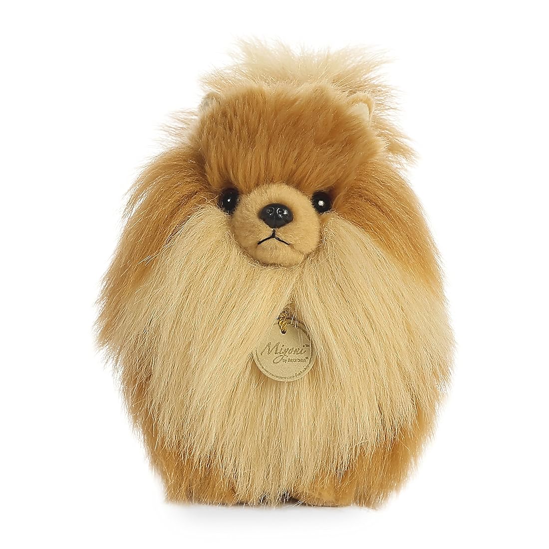 peluche de perro Pomerania de 9 en felpa