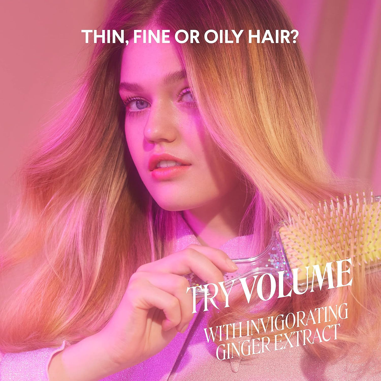 Acondicionador de volumen para cabello fino y graso