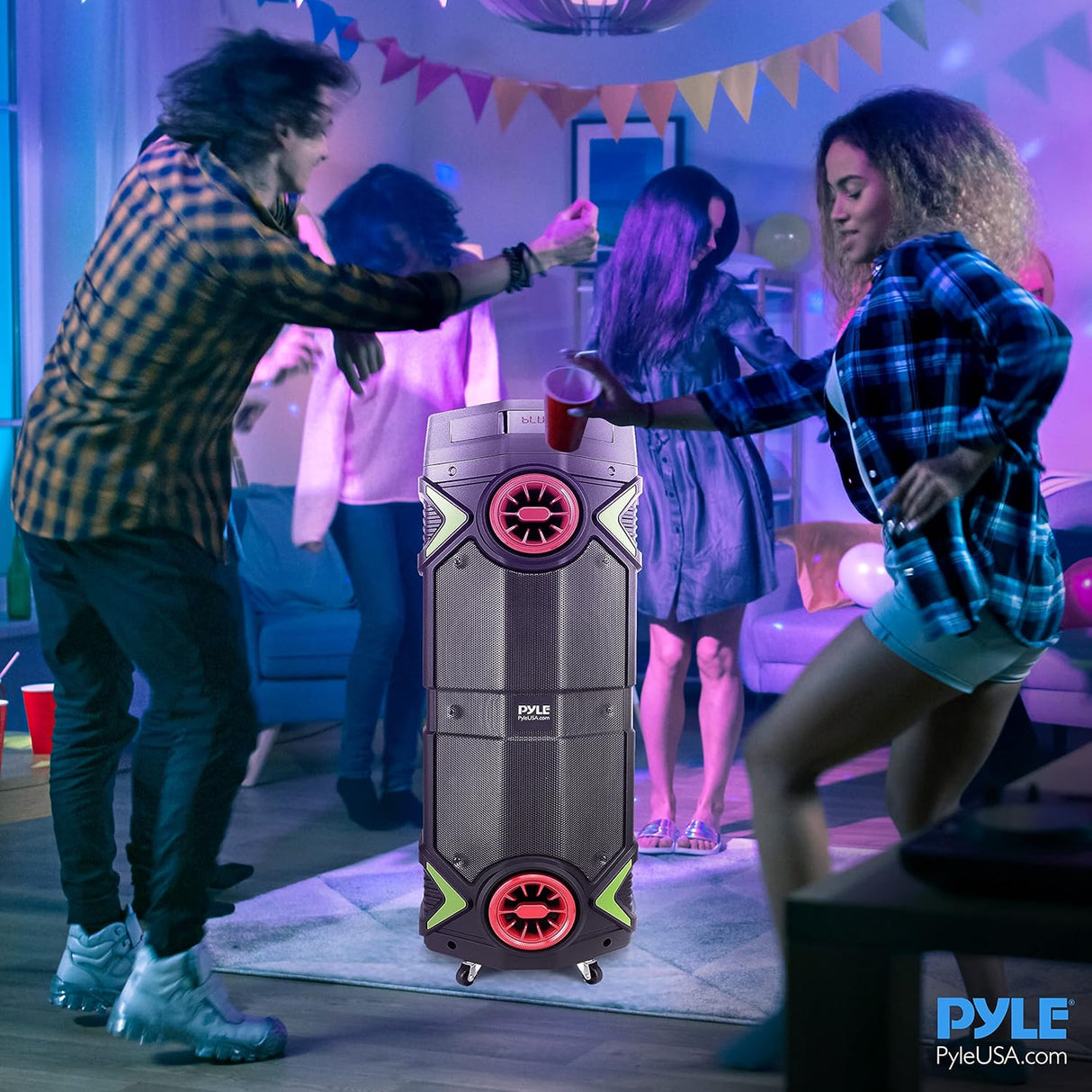 Altavoz PA portátil Bluetooth de 400 W PYLE-PRO