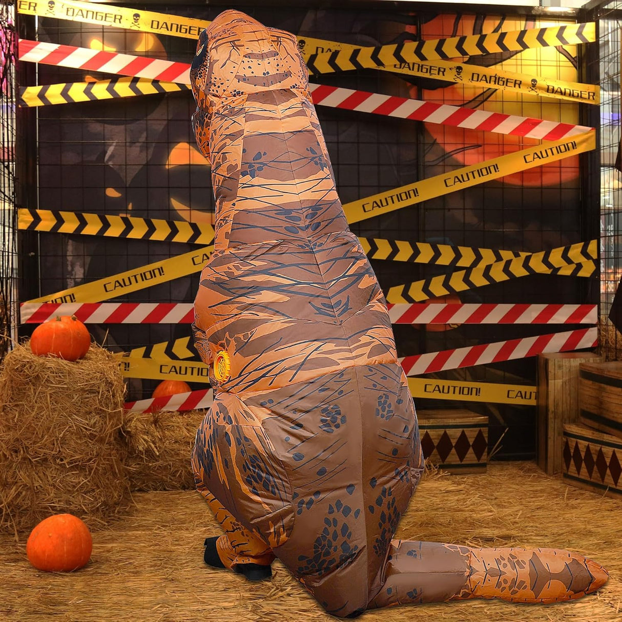 Disfraz Inflable T-Rex Lulu para Niños Fiesta Halloween