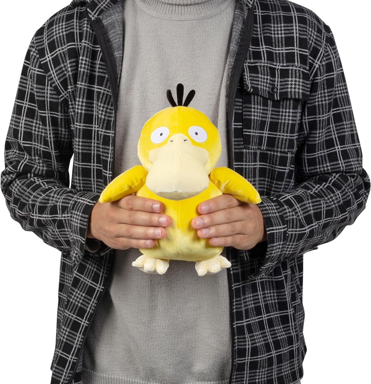 Pokémon Peluche Psyduck de 8 pulgadas, edición oficial de terciopelo, juguete de peluche suave de calidad auténtica, añádelo a tu colección. Regalo para niños, niñas y fanáticos de Pokémon. 8 pulgadas