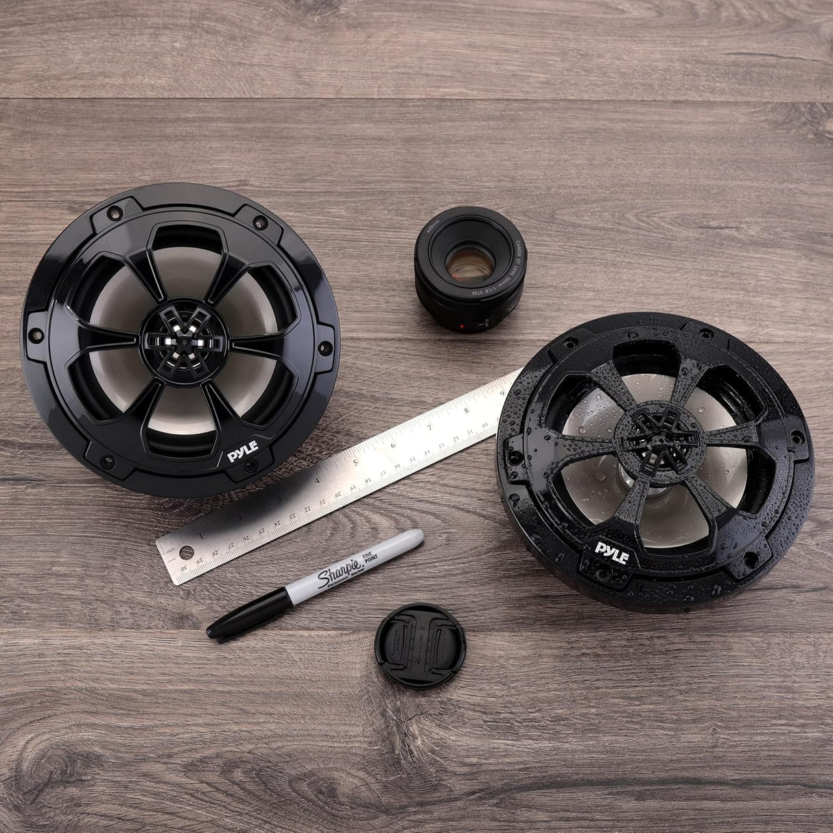 Parlantes marinos de dos vías PYLE PLMR65C2B