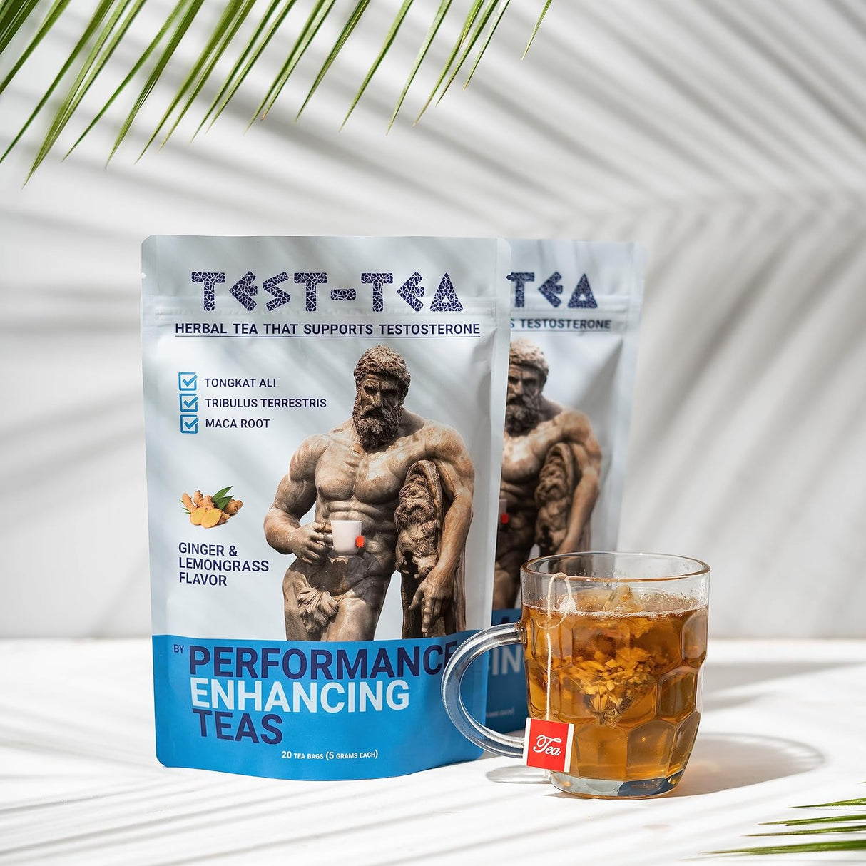 Suplementos Té de hierbas que aumenta la testosterona 20 und