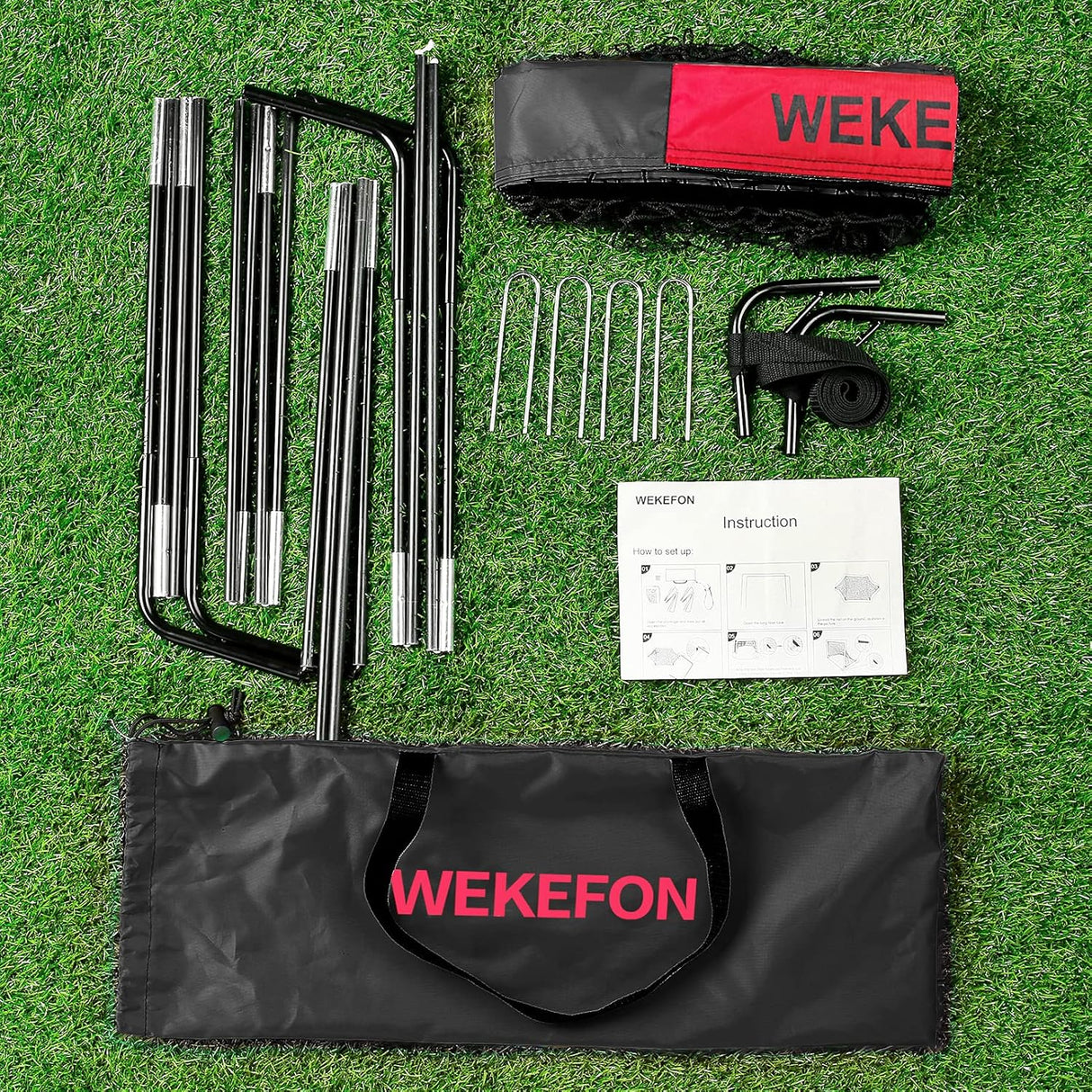 Porteria portatil desarmable para juegos en el patio