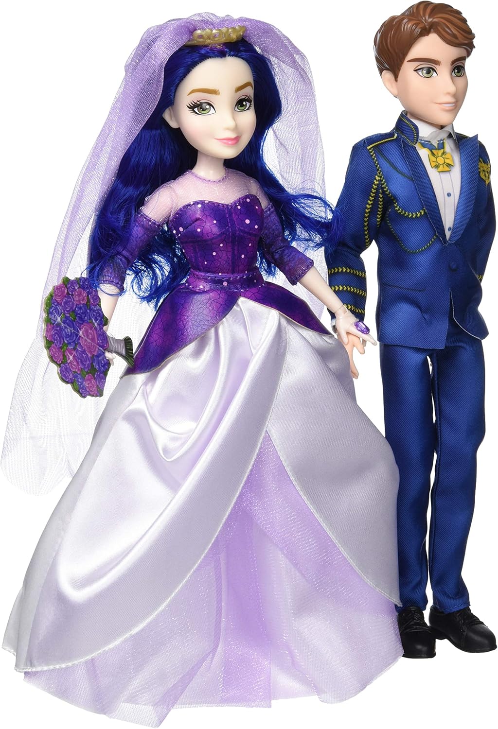 Muñecos Mal y Ben de Disney, ropa y accesorios, Royal Wedding