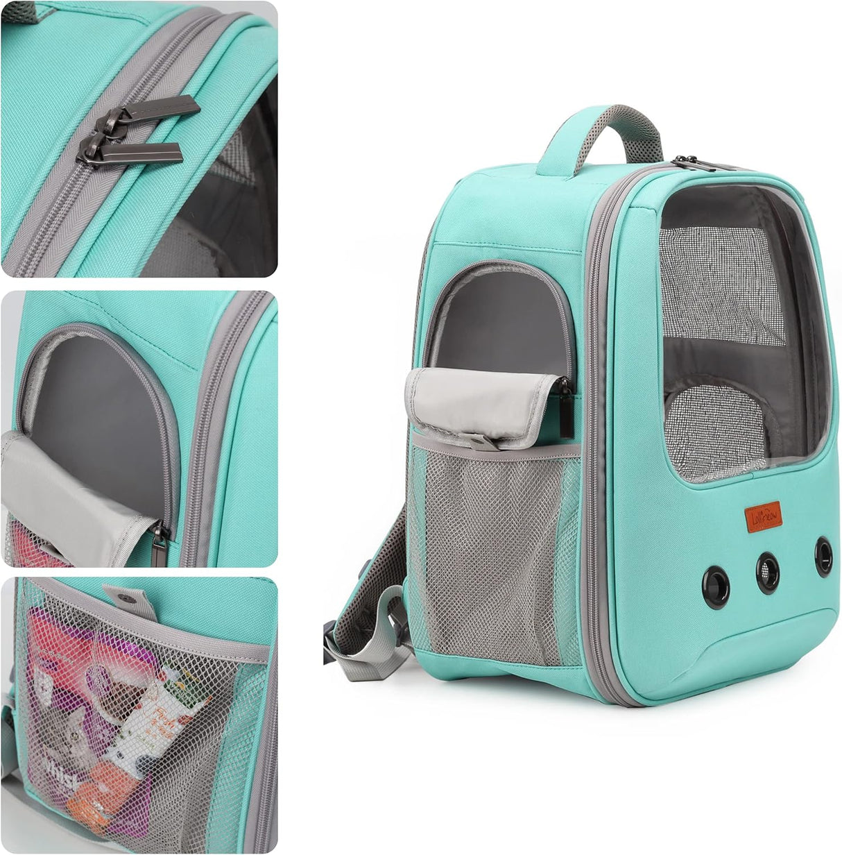 Mochila transportadora para gatos aprobada por la aerolínea