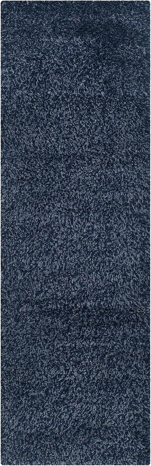 Alfombra Runner Shag 2'3 x 17, Antideslizante y Fácil Cuidado