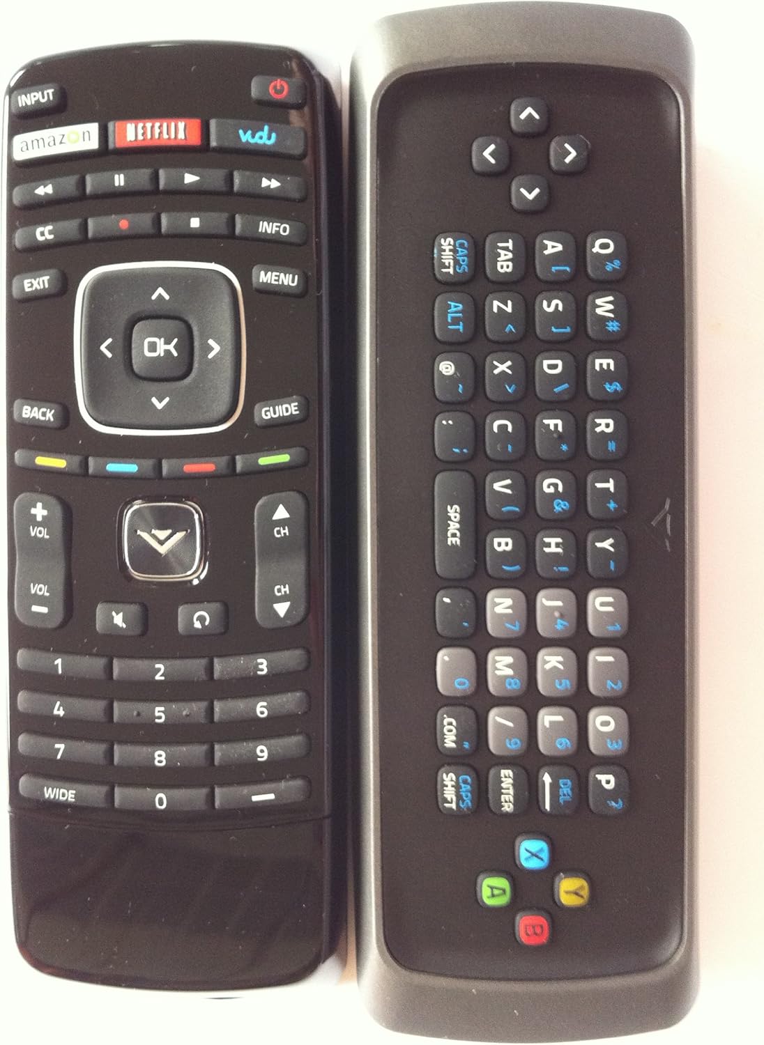 Control Remoto Vizio QWERTY XRV1TV con Accesos a Vudu y Netflix