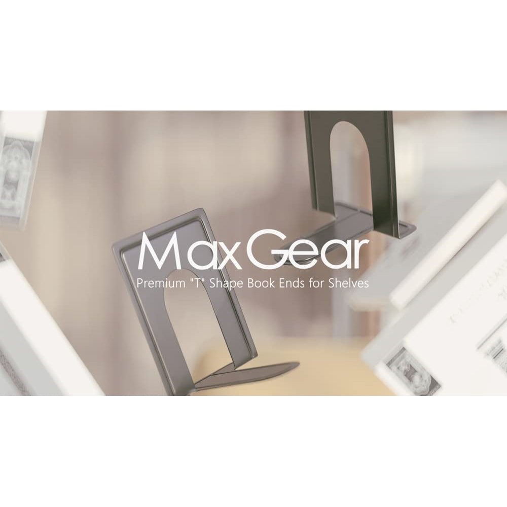 Sujetalibros universales para estanterías de gran calidad