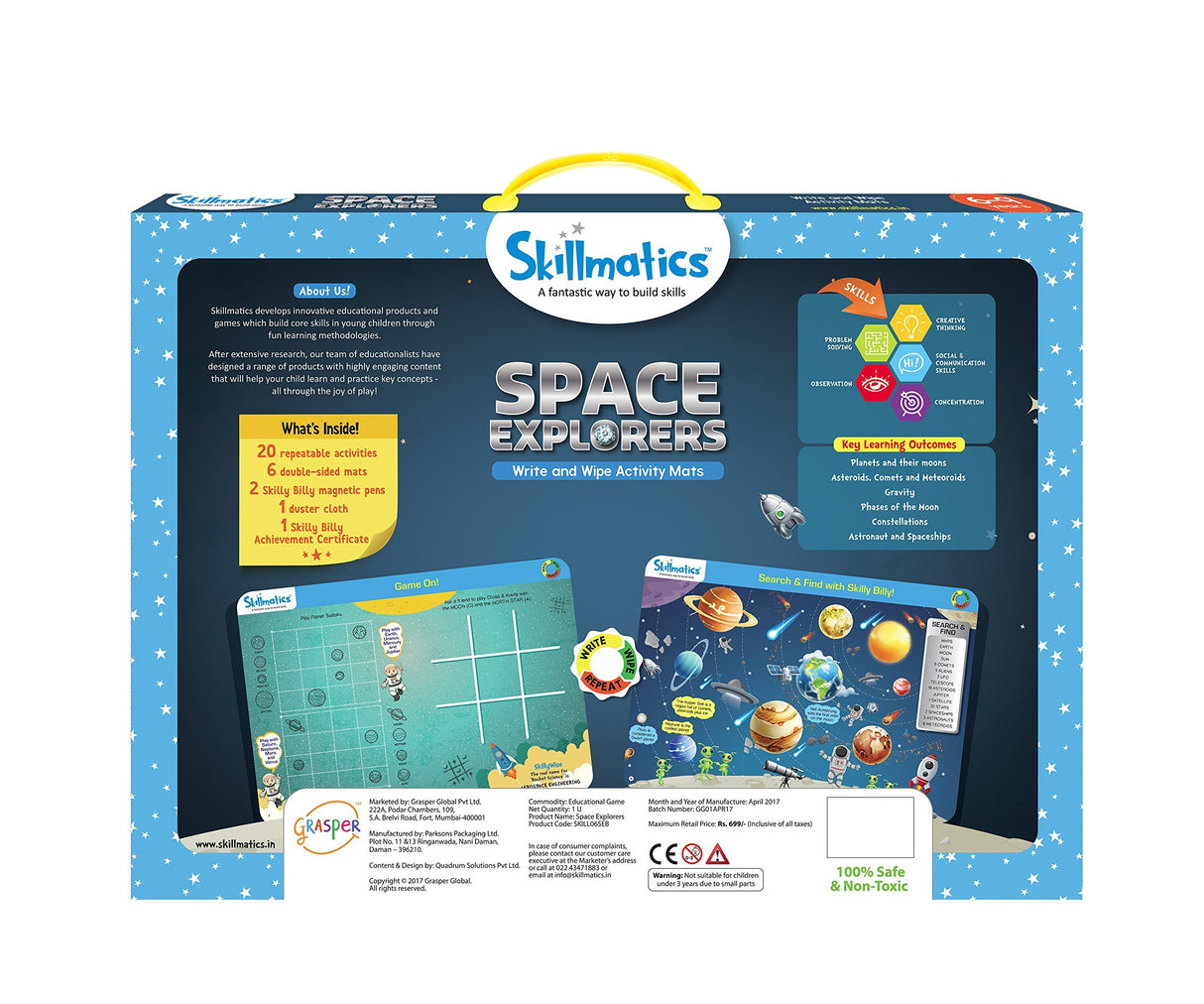 Juego educativo : exploradores del espacio 6-9 años