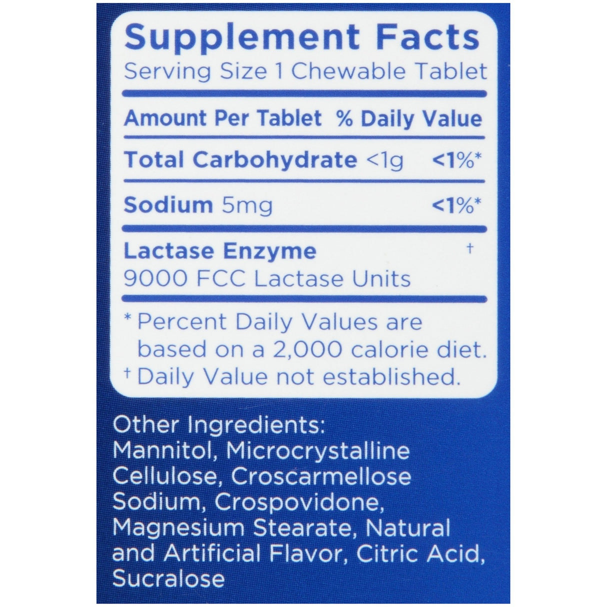 Lactaid Fast Act Alivio de intolerancia a la lactosa