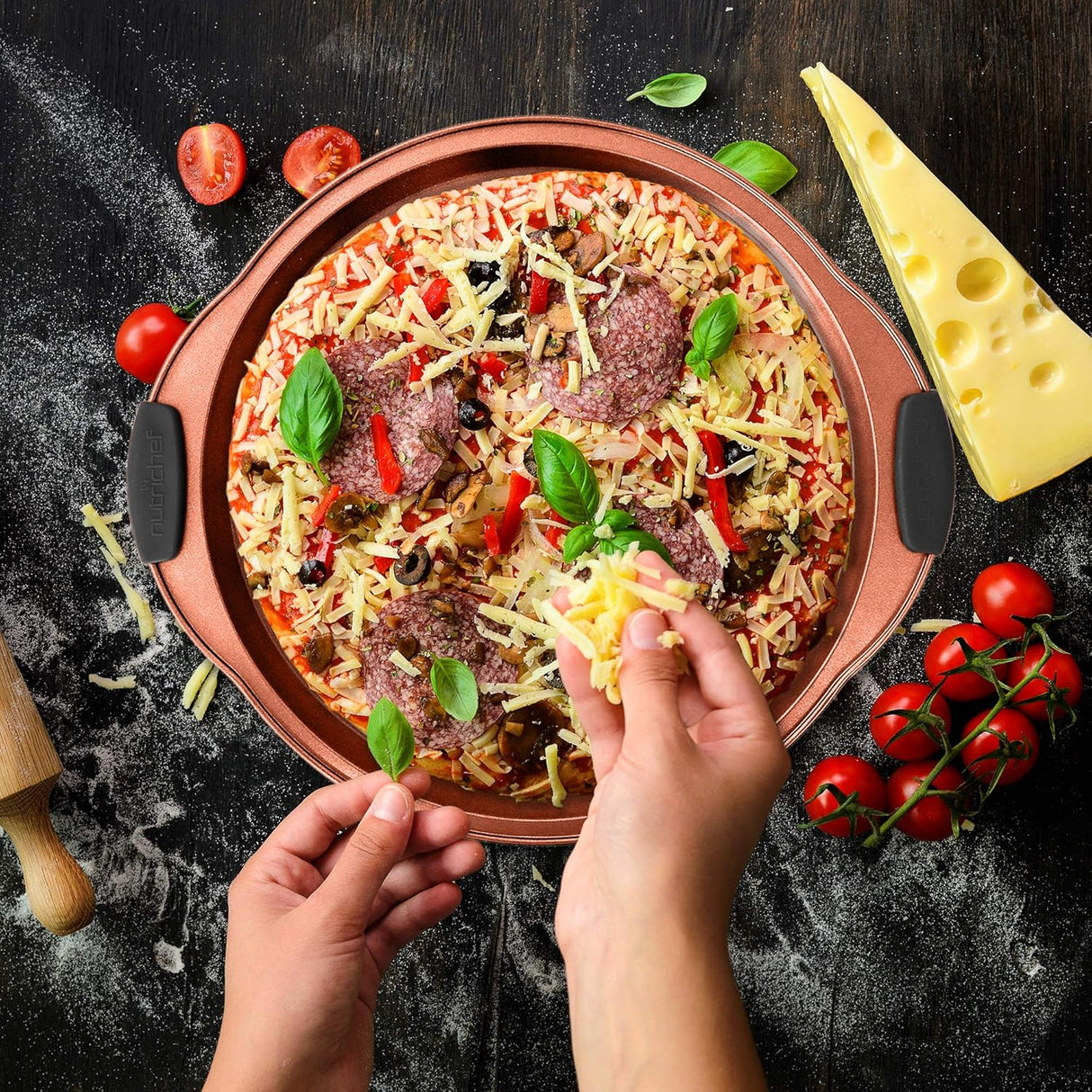 Juego de 10 piezas de utensilios antiadherentes NutriChef
