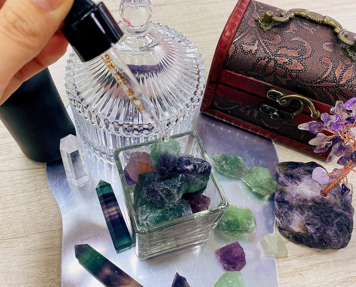 Cristales de Fluorita Crudos para Sanación y Decoración