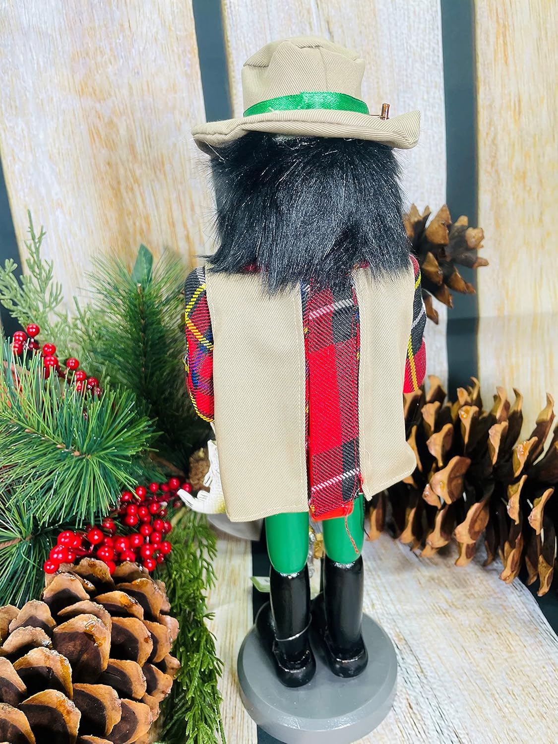 Nutcracker Pescador de Bass, Santa's Workshop, 14.5 Modelo 70201