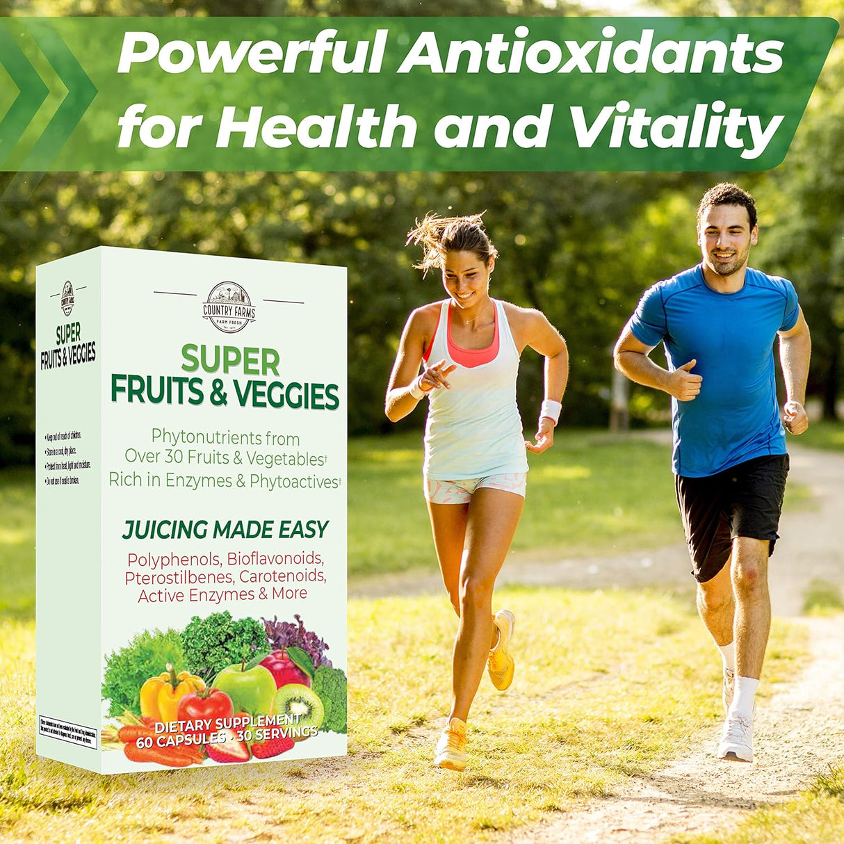 Suplementos Alimenticios frutas y verduras