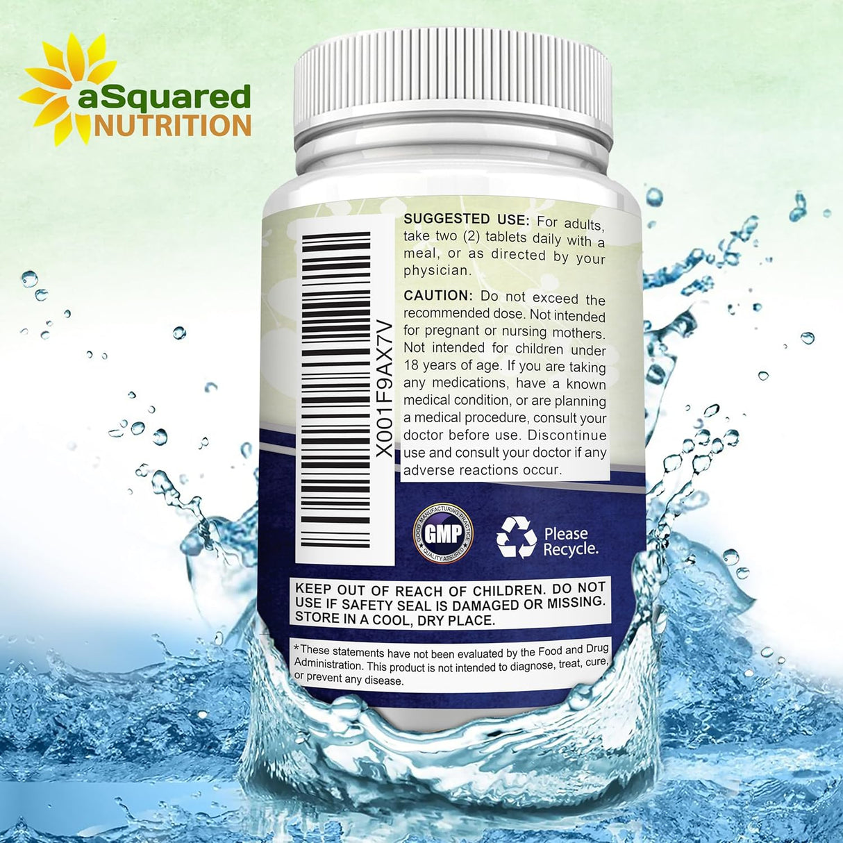 Suplemento Nutrition Glicinato de magnesio 400 mg – 180 tab