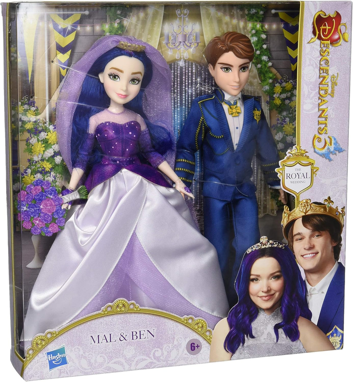 Muñecos Mal y Ben de Disney, ropa y accesorios, Royal Wedding