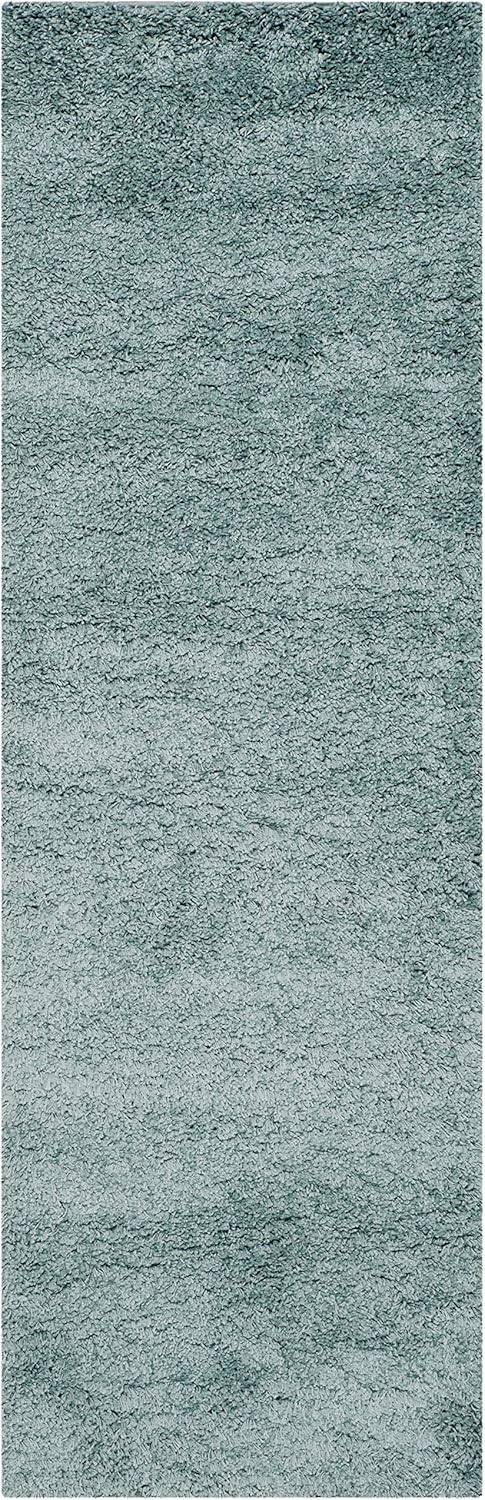 Alfombra Runner Shag 2'3 x 13, Antideslizante y Lavable, SG151-6060