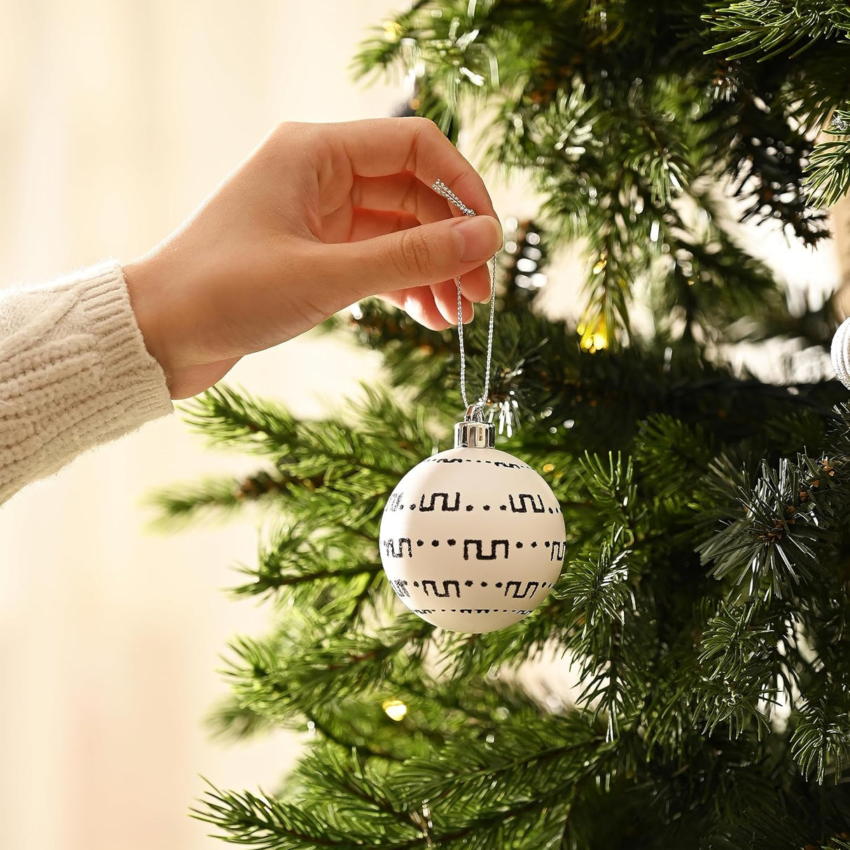 Adornos Navideños DecorbyHannah, 21ct, Boho, Shatterproof