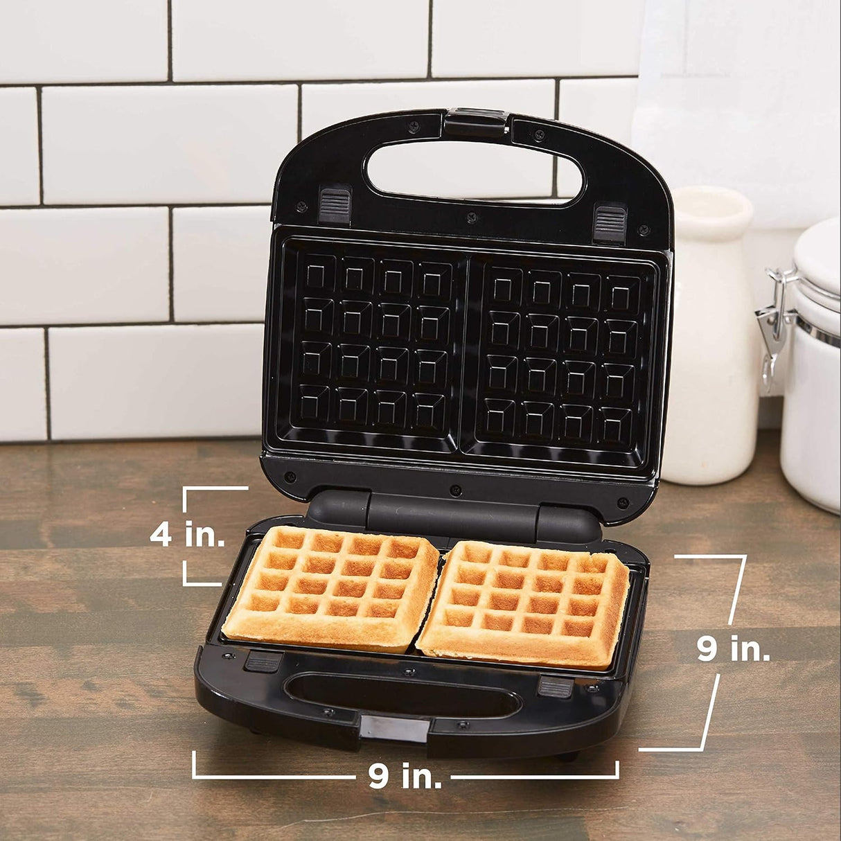 Waffle Iron 3 en 1 BLACK+DECKER, Placas Removibles WM2000SD