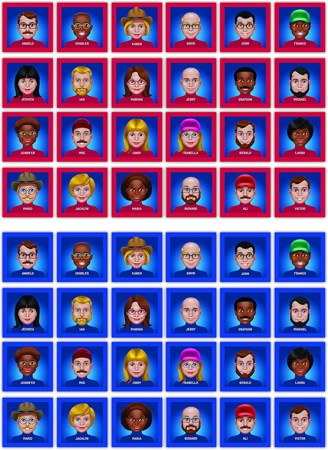 Juego Familiar - Adivina Quién - Divertido para Niños y Niñas