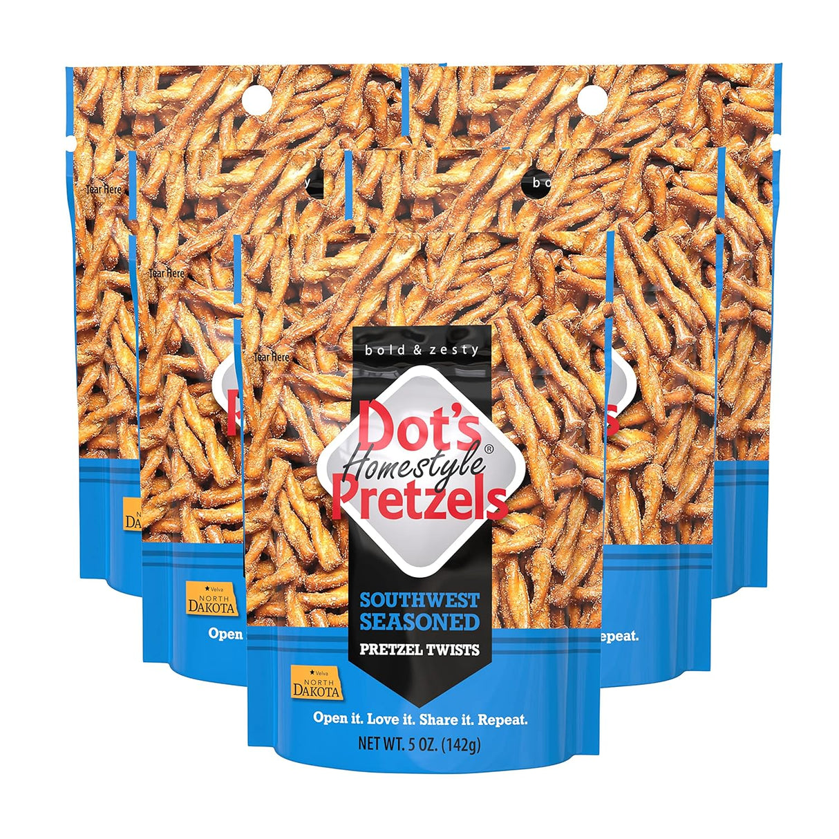Palitos de Pretzel Estilo Casero Aliñados Southwest 5 Oz