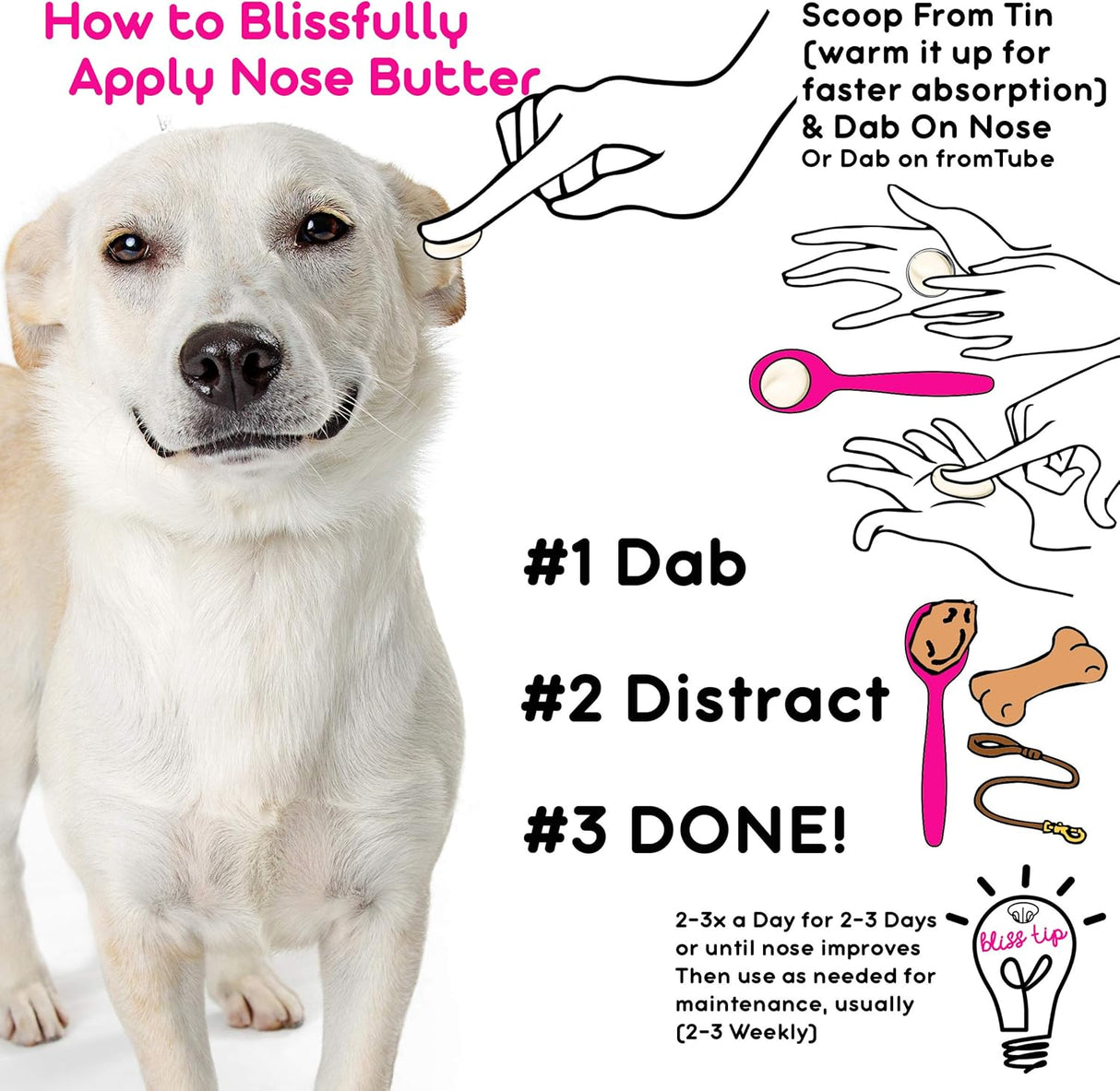 Vitaminas Manteca hidratante para combatir nariz seca