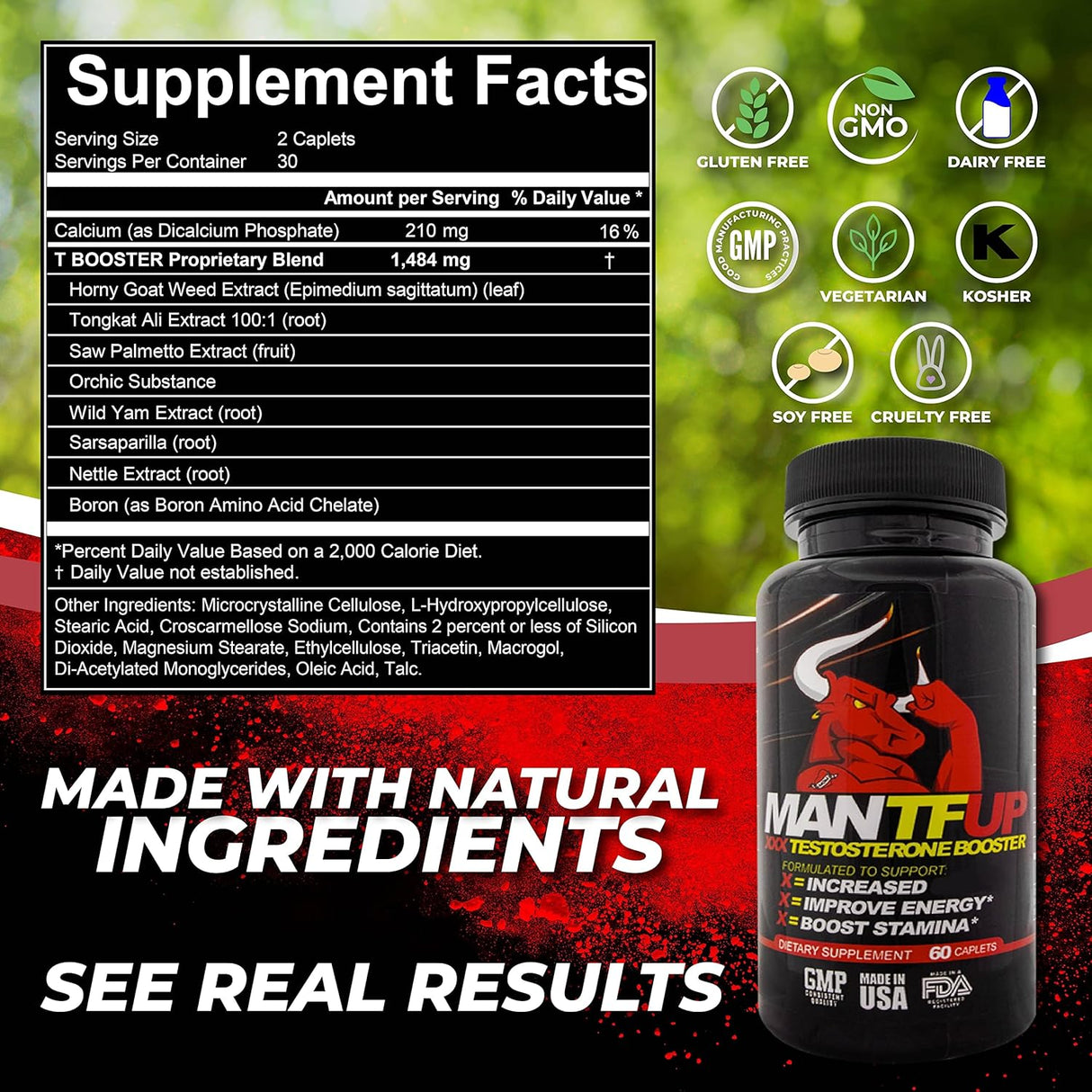 Potenciador de testosterona para hombres natural