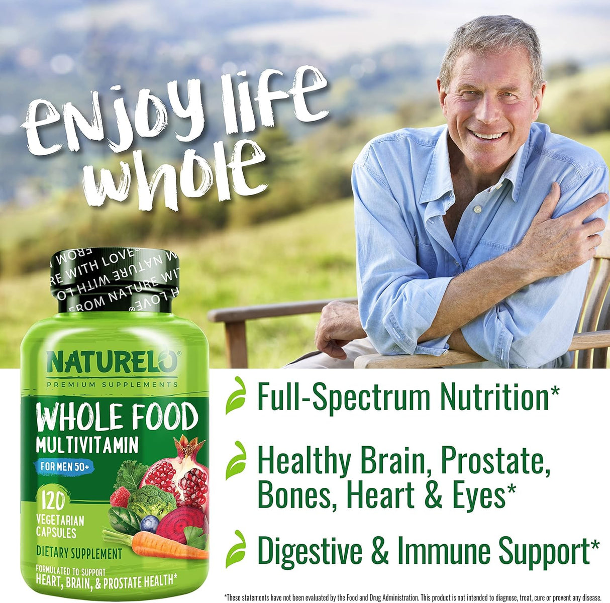 Suplemento Multivitamínico de alimentos minerales de hierbas