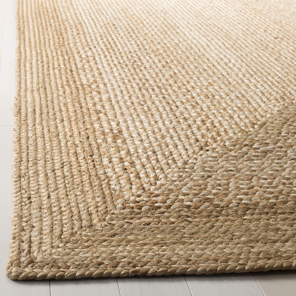 Alfombra Runner de Jute SAFAVIEH, Hecha a Mano, NF885B