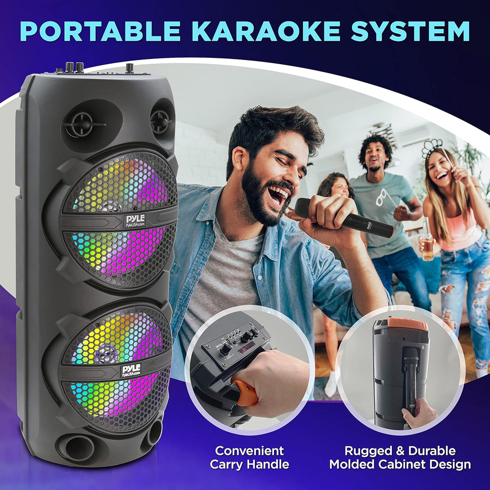 Altavoz portátil Bluetooth PA – 200 W PYLE-PRO PPHP2614B